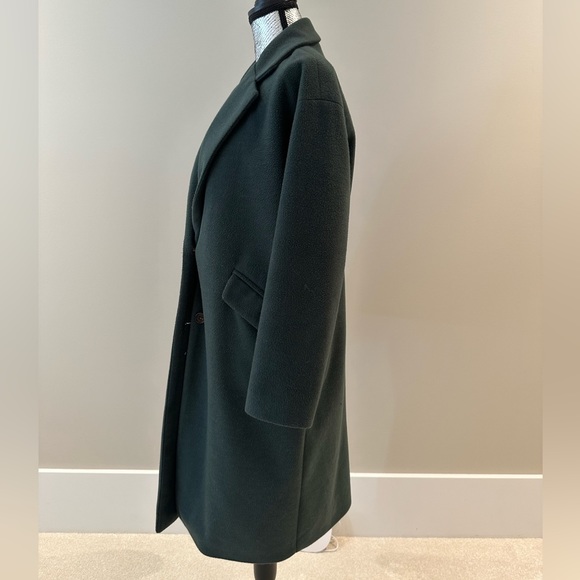 Noul green coat with scarf - Picture 4 of 7